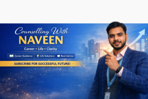 Counselling with Naveen featured image displaying career guidance and college admission assistance